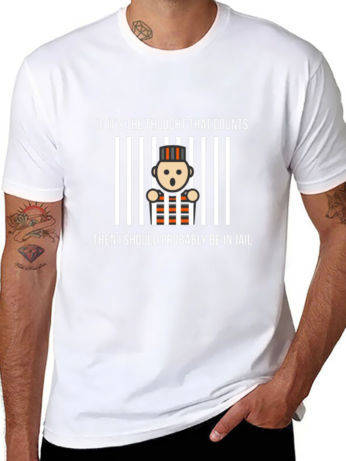 Funny Jail Thought T-Shirt