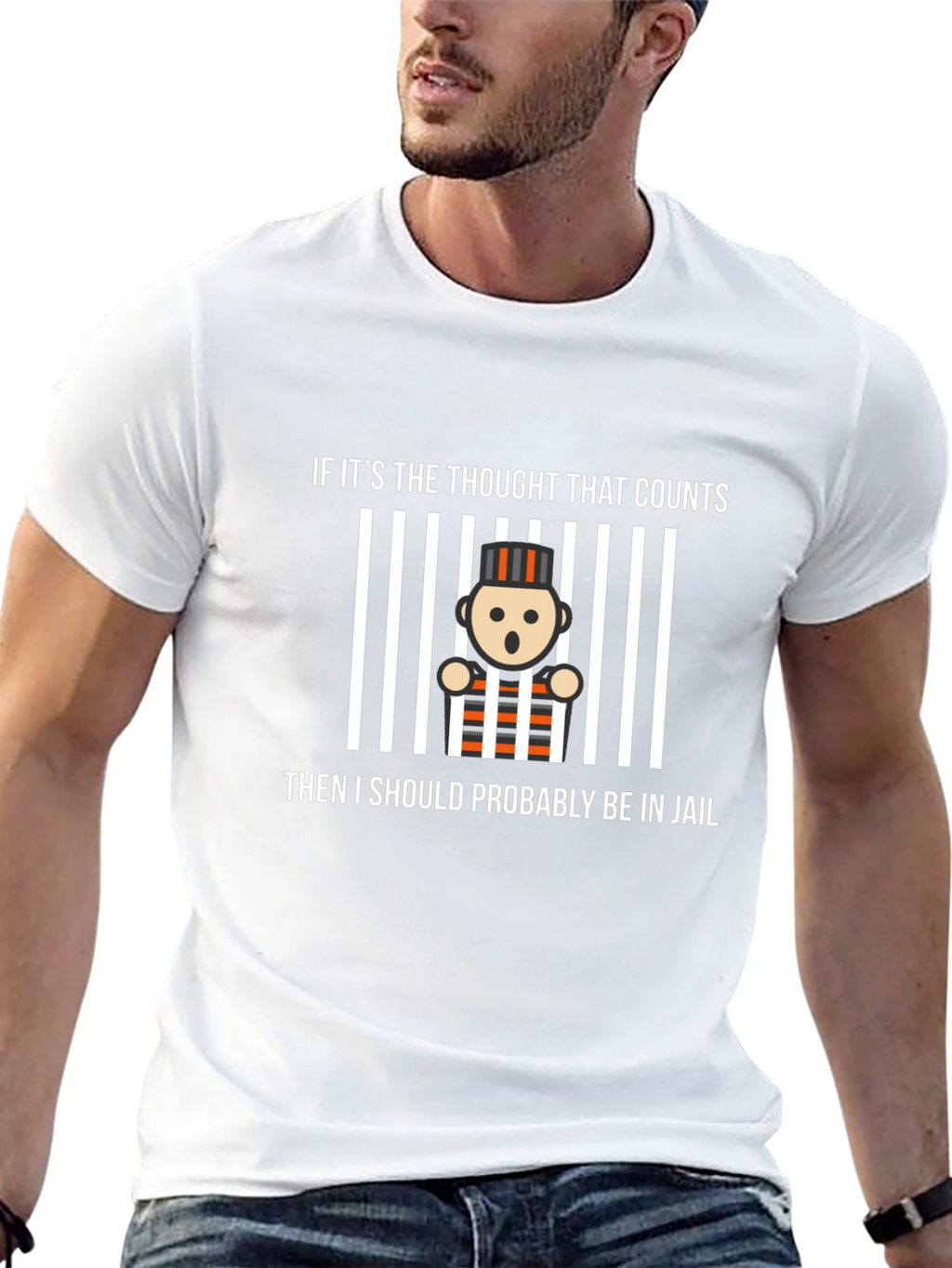 Funny Jail Thought T-Shirt