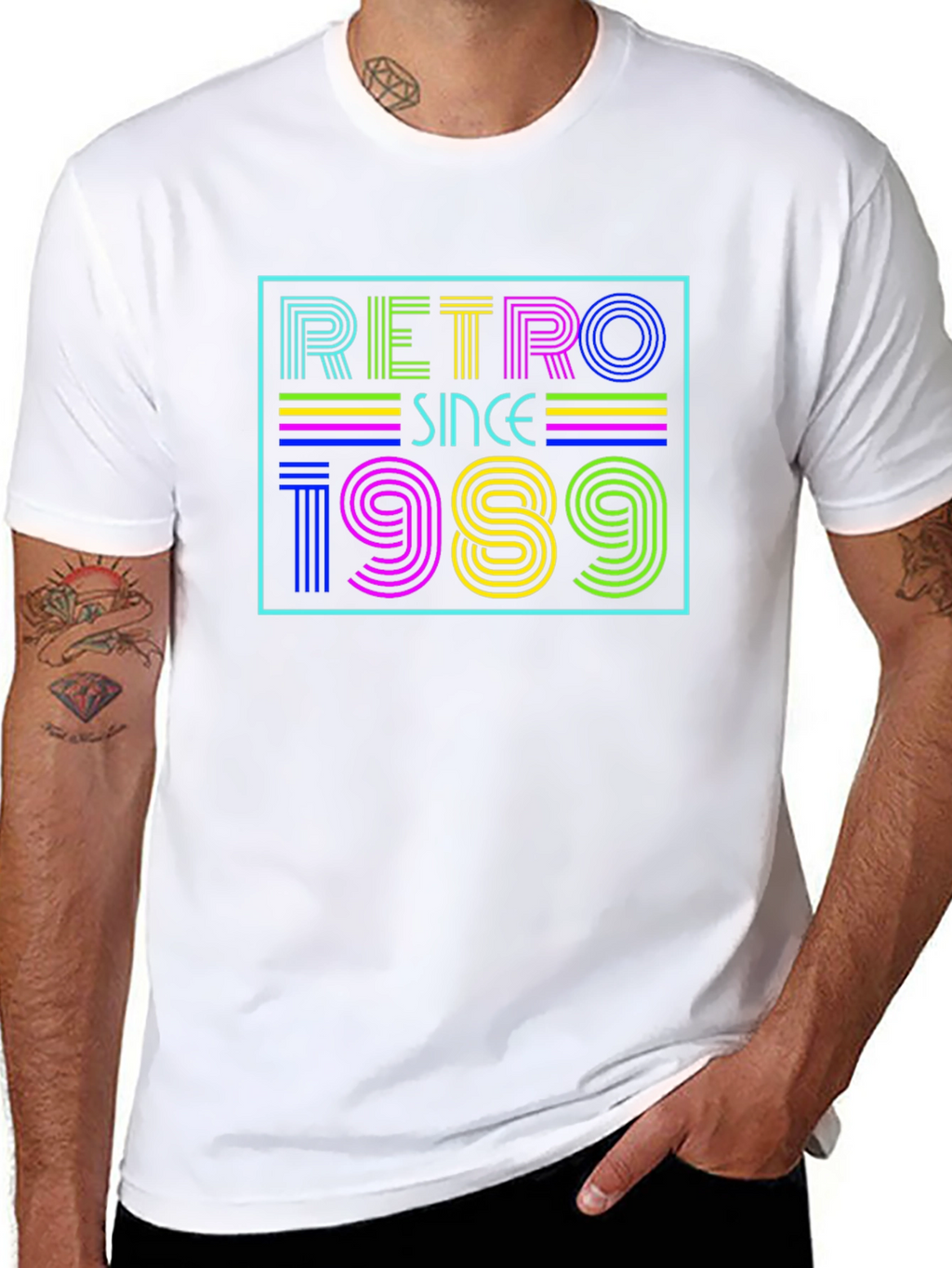Retro Since 1989 Graphic T-Shirt