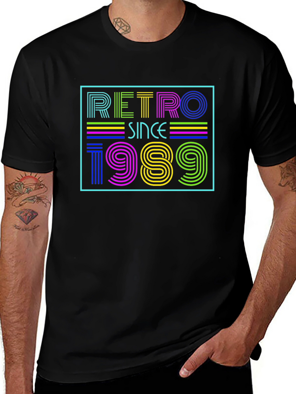 Retro Since 1989 Graphic T-Shirt