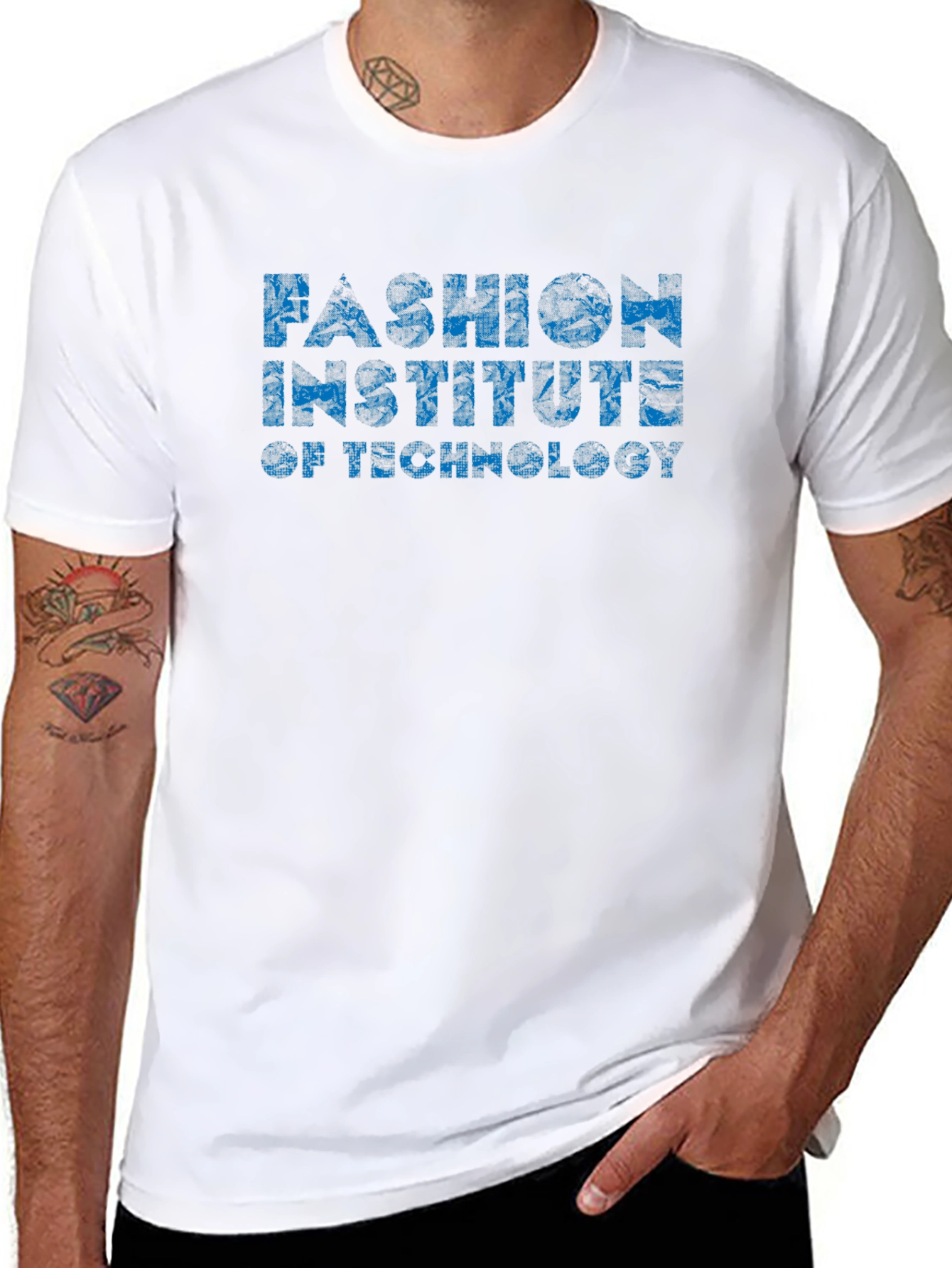 Fashion Institute of Technology Tee - Cool Pattern Print