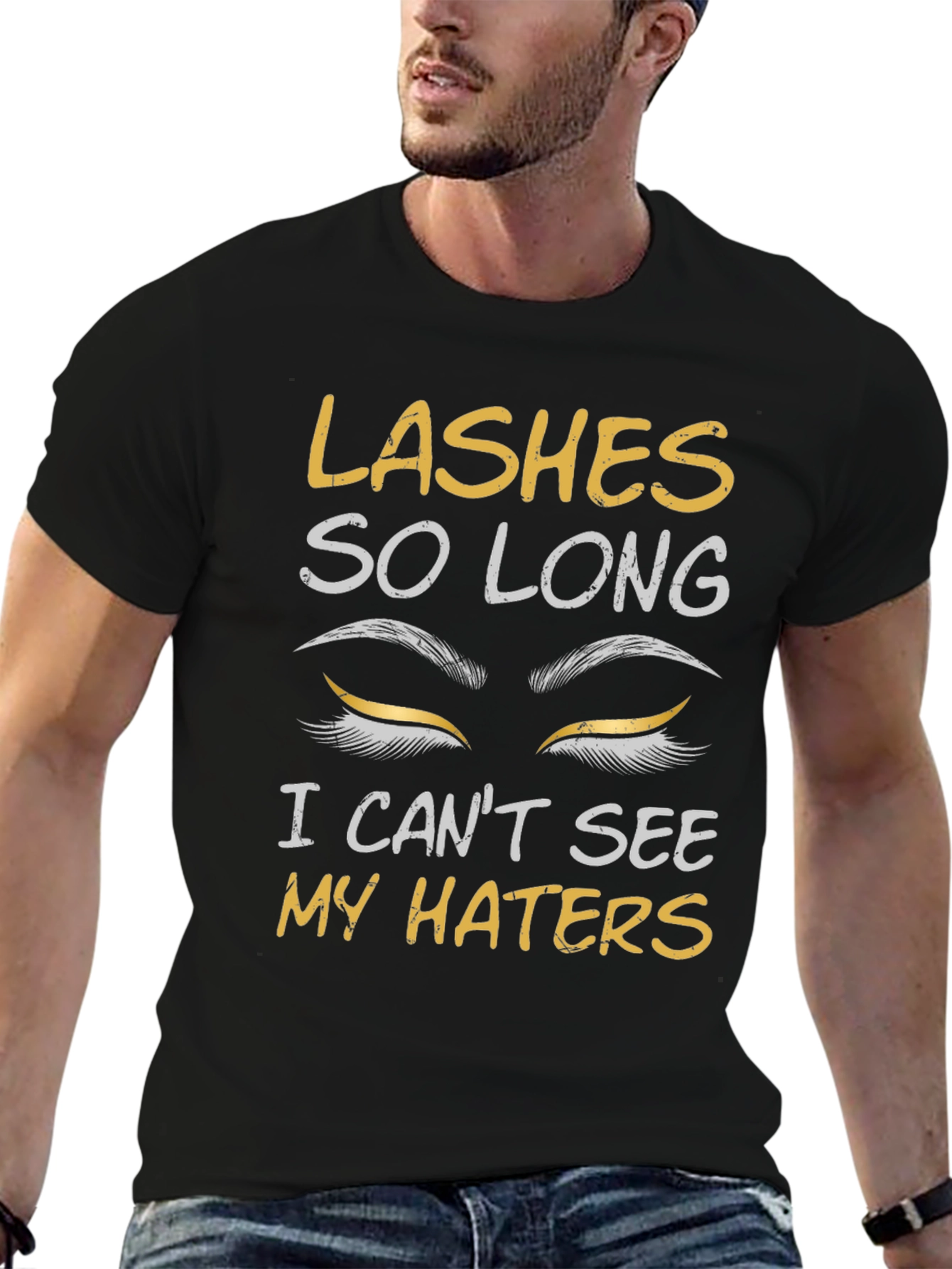 Lashes So Long T-Shirt - Funny Eyelash Tee