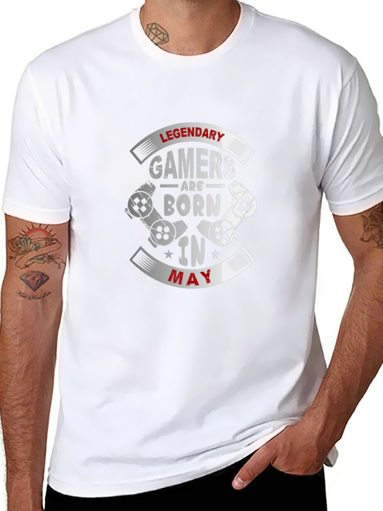 Legendary Gamers Born in May T-Shirt