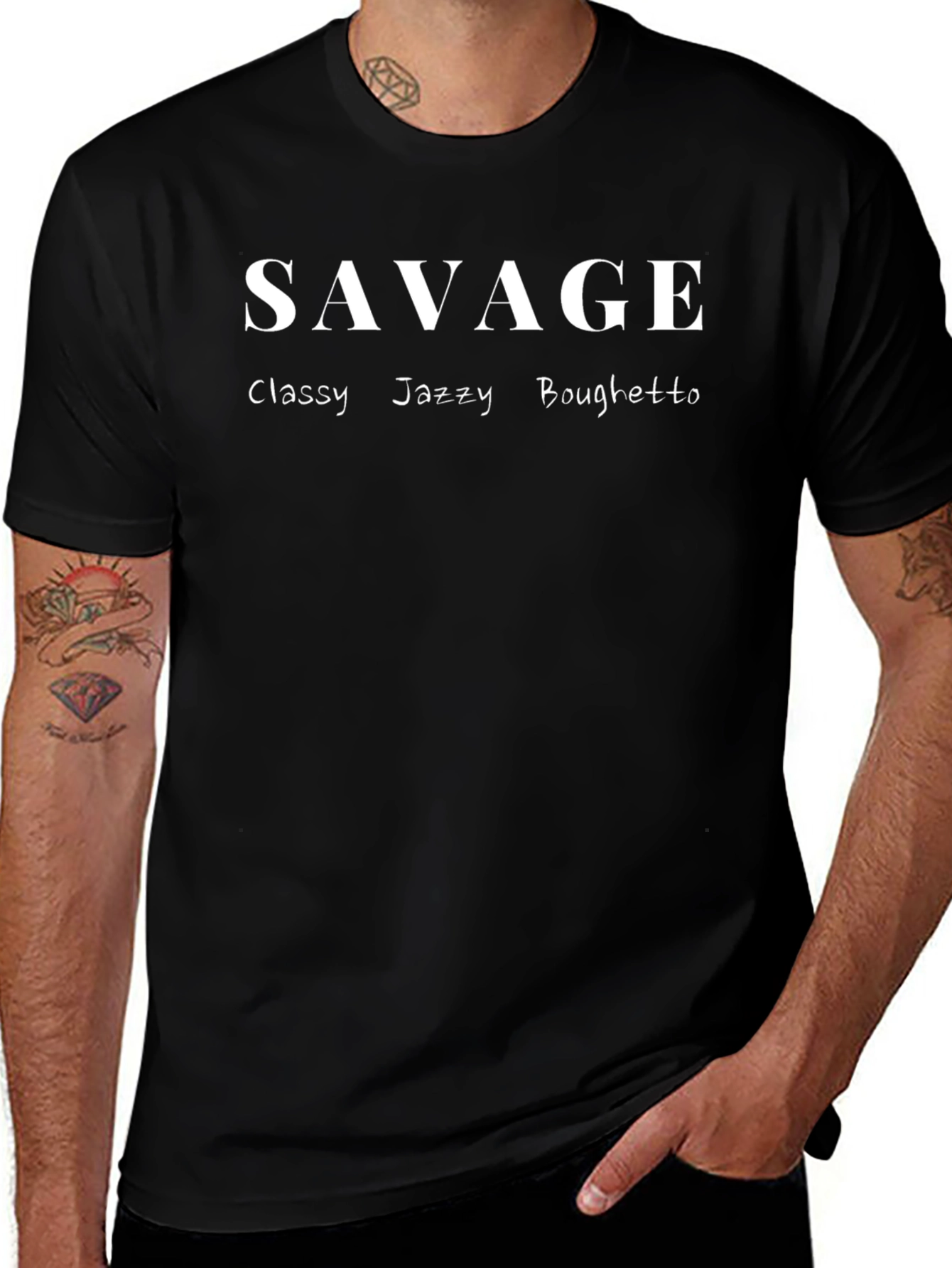 Savage Classy Jazzy Boughetto T-Shirt