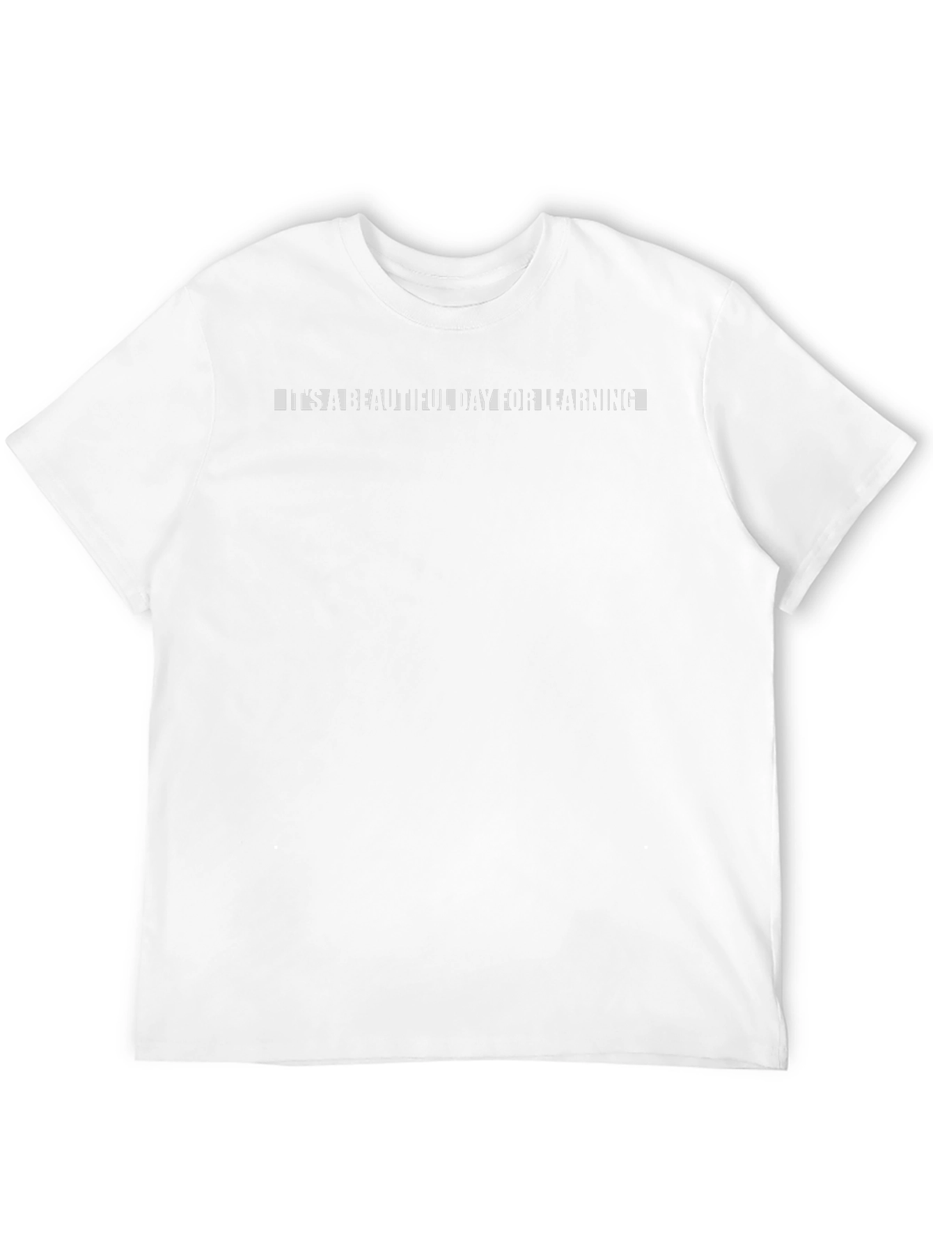 Its a Beautiful Day for Learning Black Tee