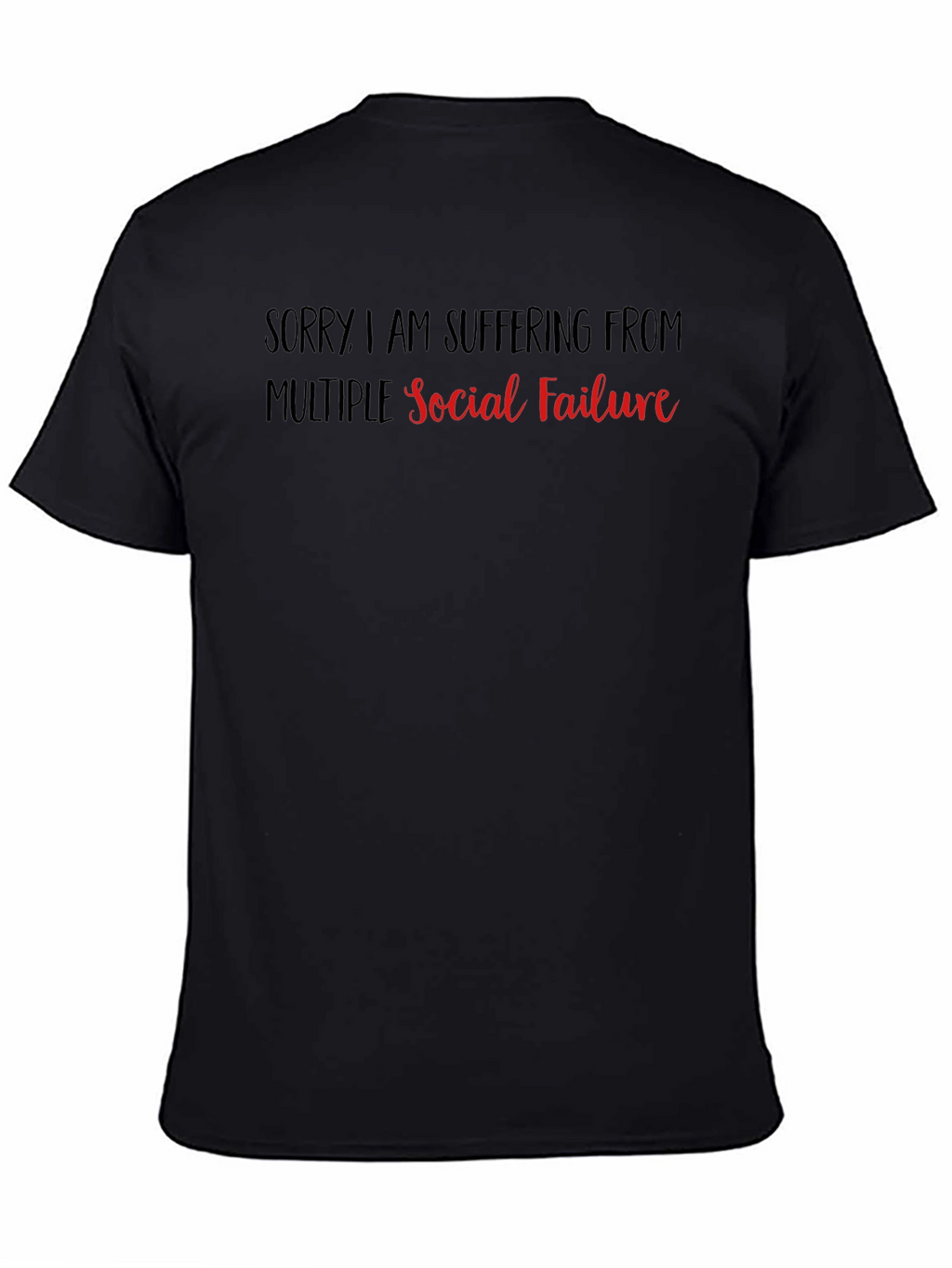 Social Failure Graphic T-Shirt
