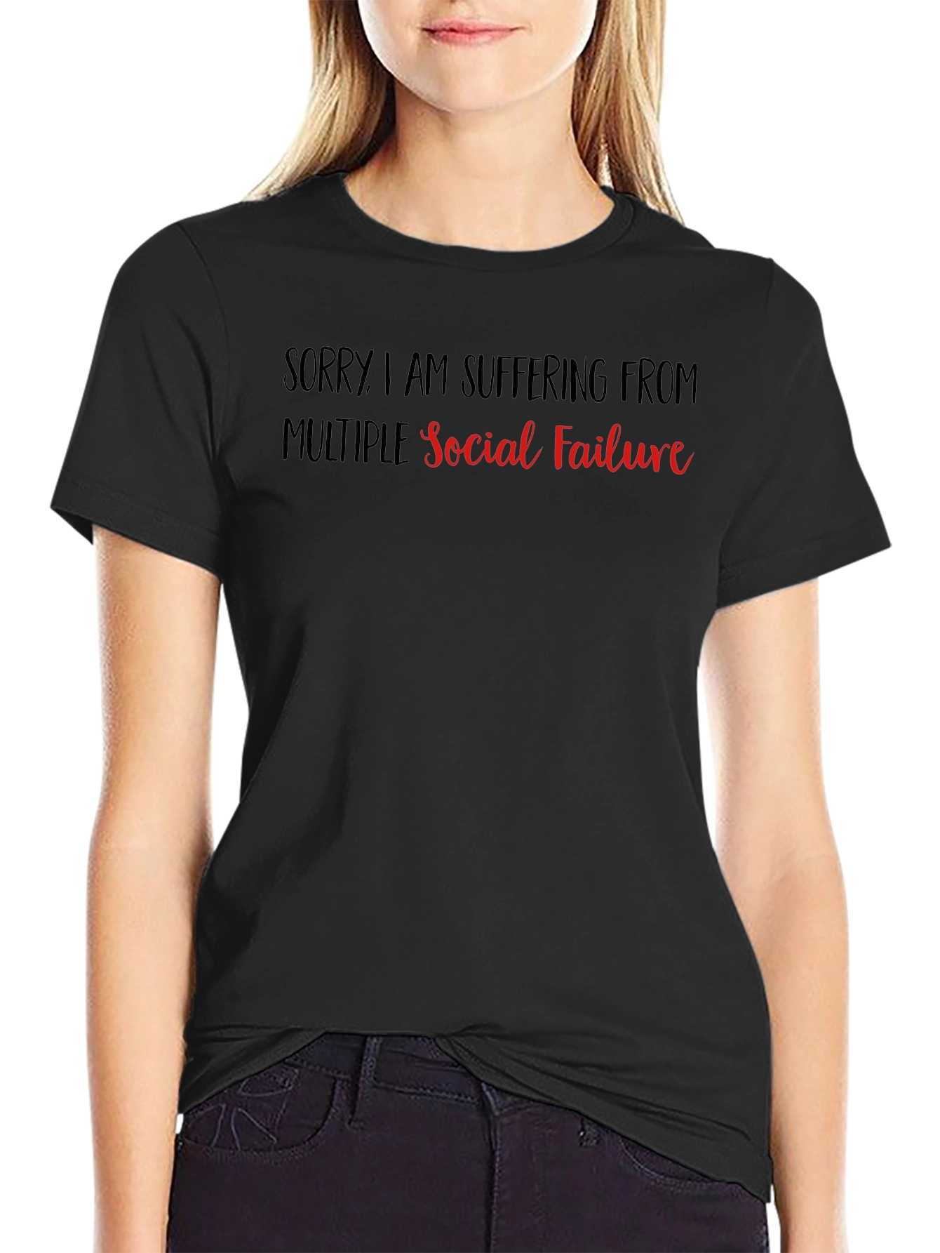 Social Failure Graphic T-Shirt