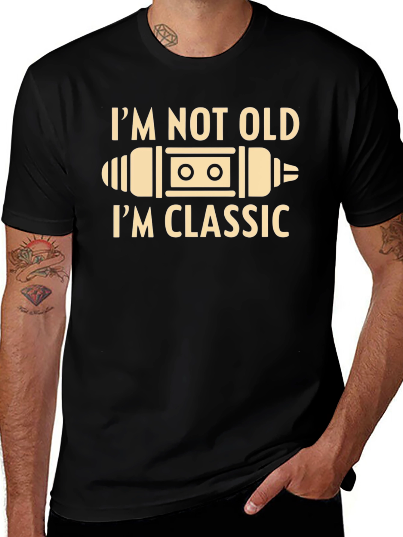 Classic Cassette Tape T-Shirt - Retro Style