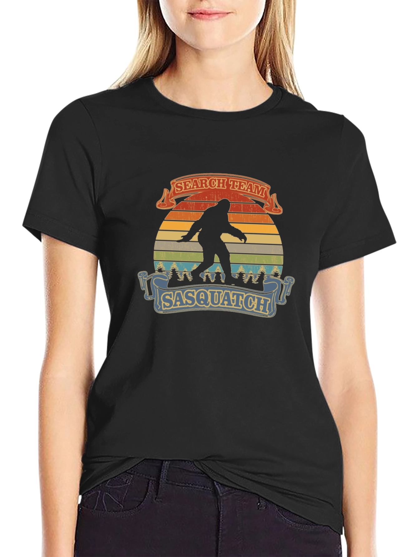 Sasquatch Search Team Graphic Tee