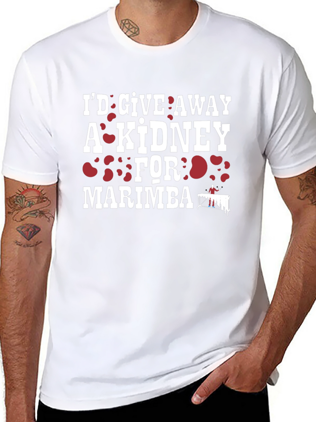 Id Give Away a Kidney for Marimba T-Shirt