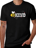 Bee Kind Graphic Tee - Positive Message T-Shirt