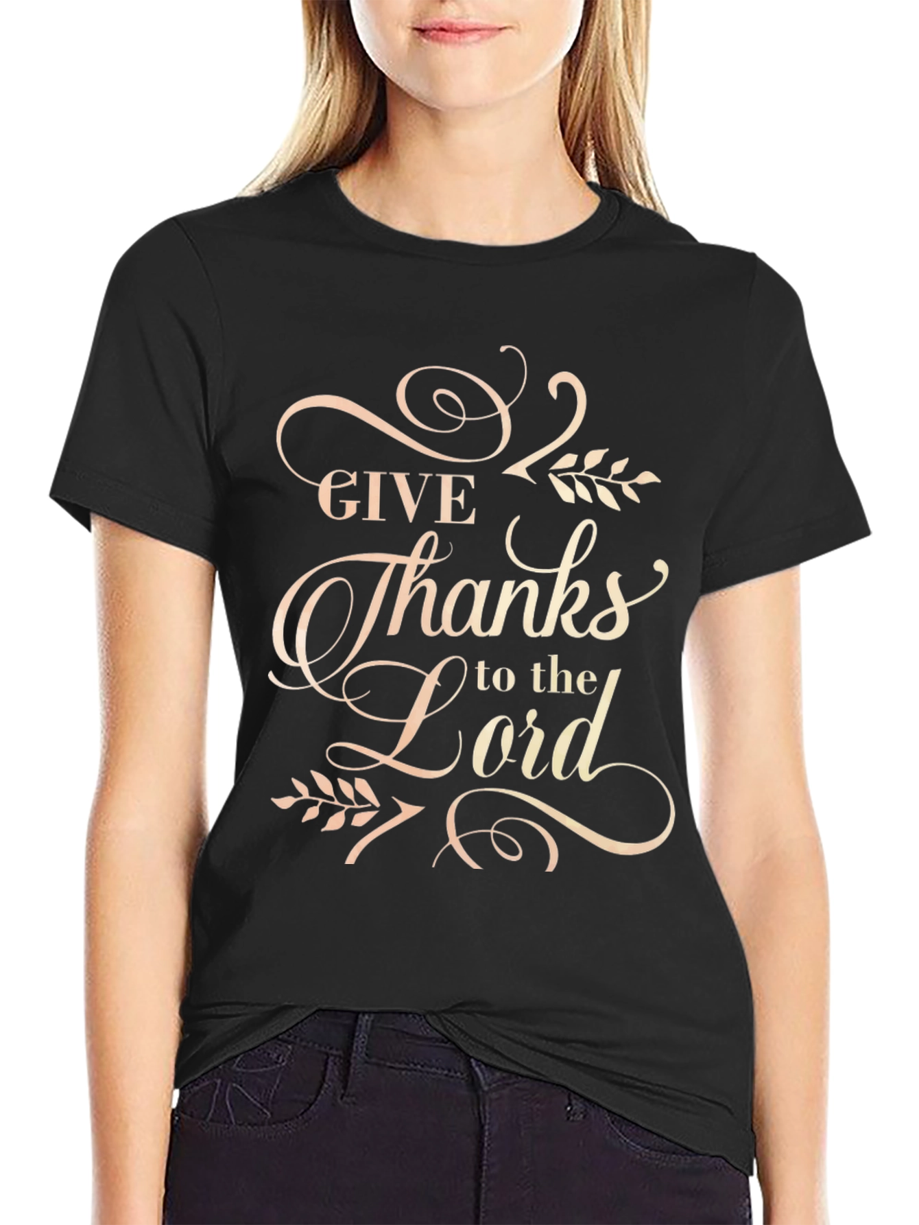 Give Thanks to the Lord Graphic Tee