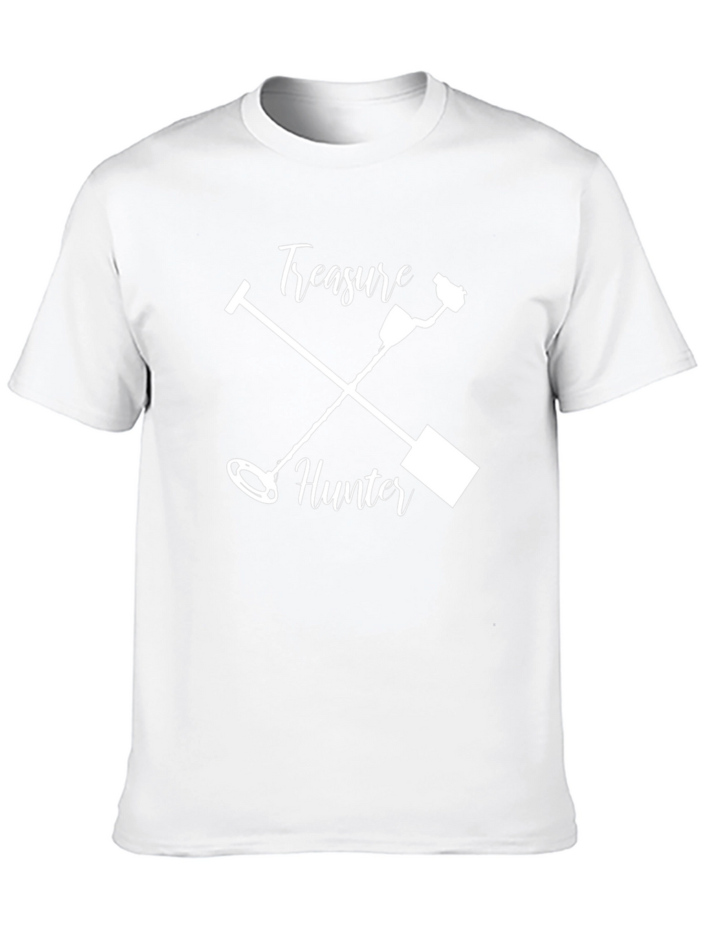 Treasure Hunter Graphic Tee - Metal Detecting Hobby T-Shirt