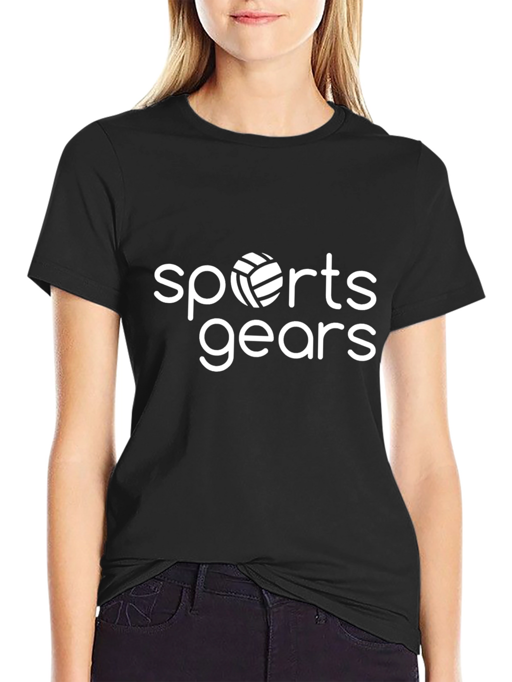 Sports Gears Volleyball Graphic T-Shirt