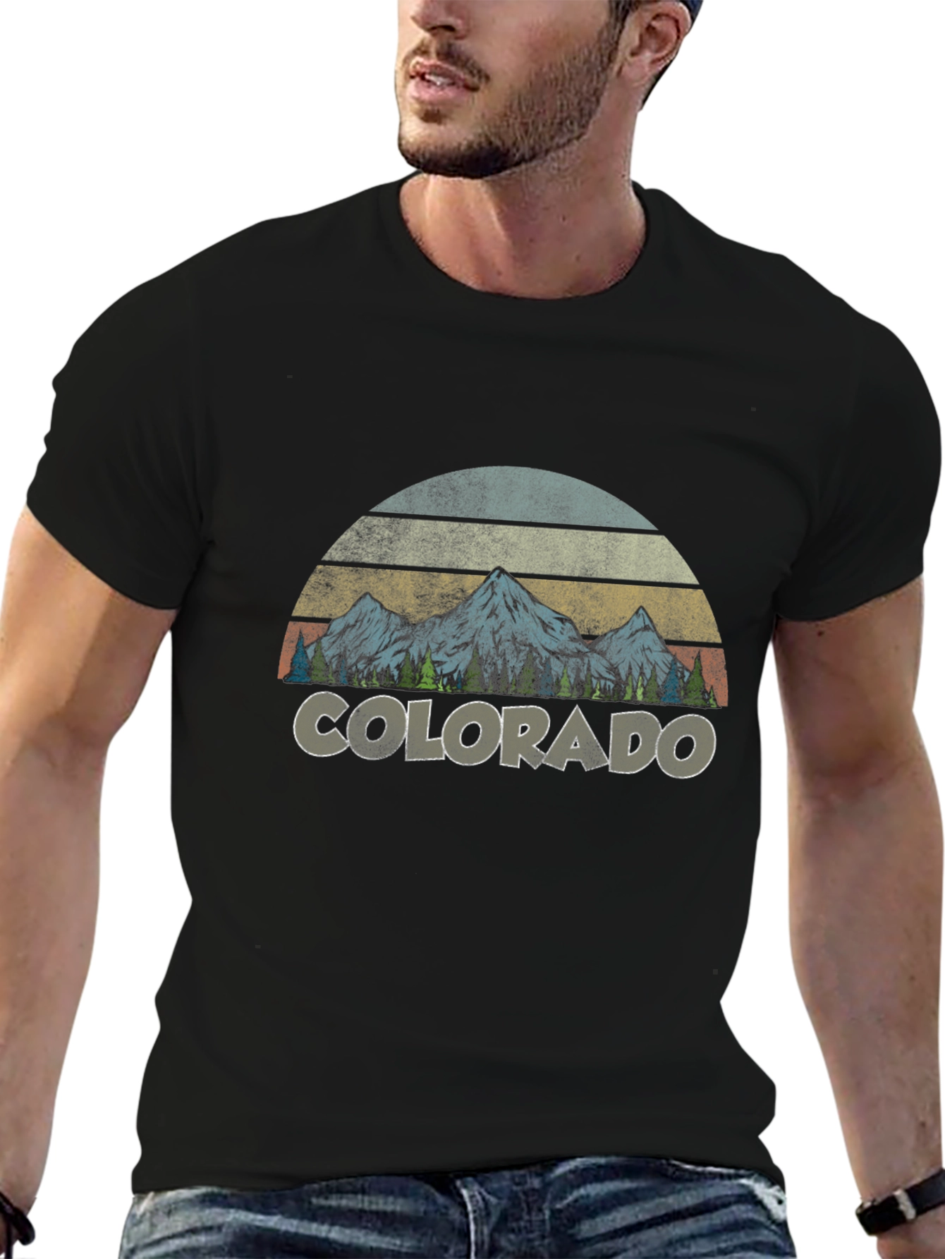 Colorado Mountain Graphic T-Shirt