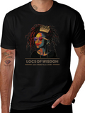 Locs of Wisdom Graphic T-Shirt - Unisex