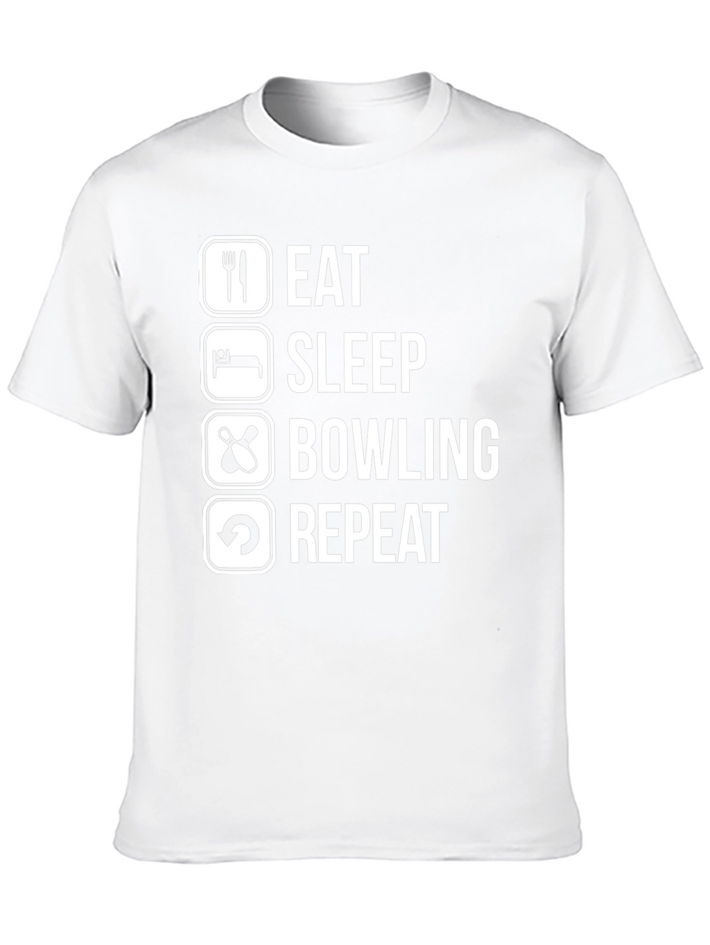 Eat Sleep Bowling Repeat T-Shirt