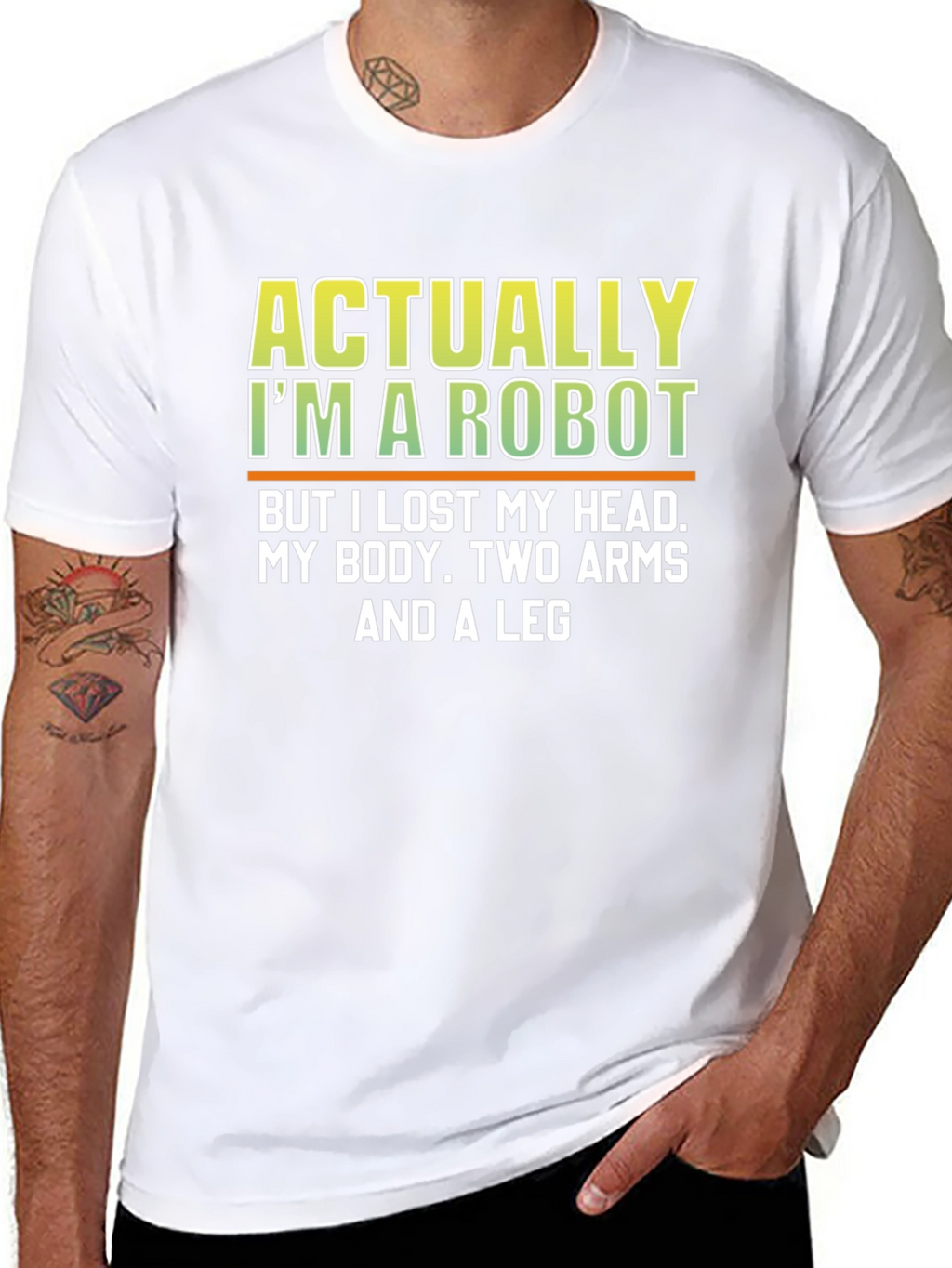Funny Robot Humor T-Shirt