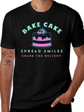 Bake Cake T-Shirt - Spread Smiles