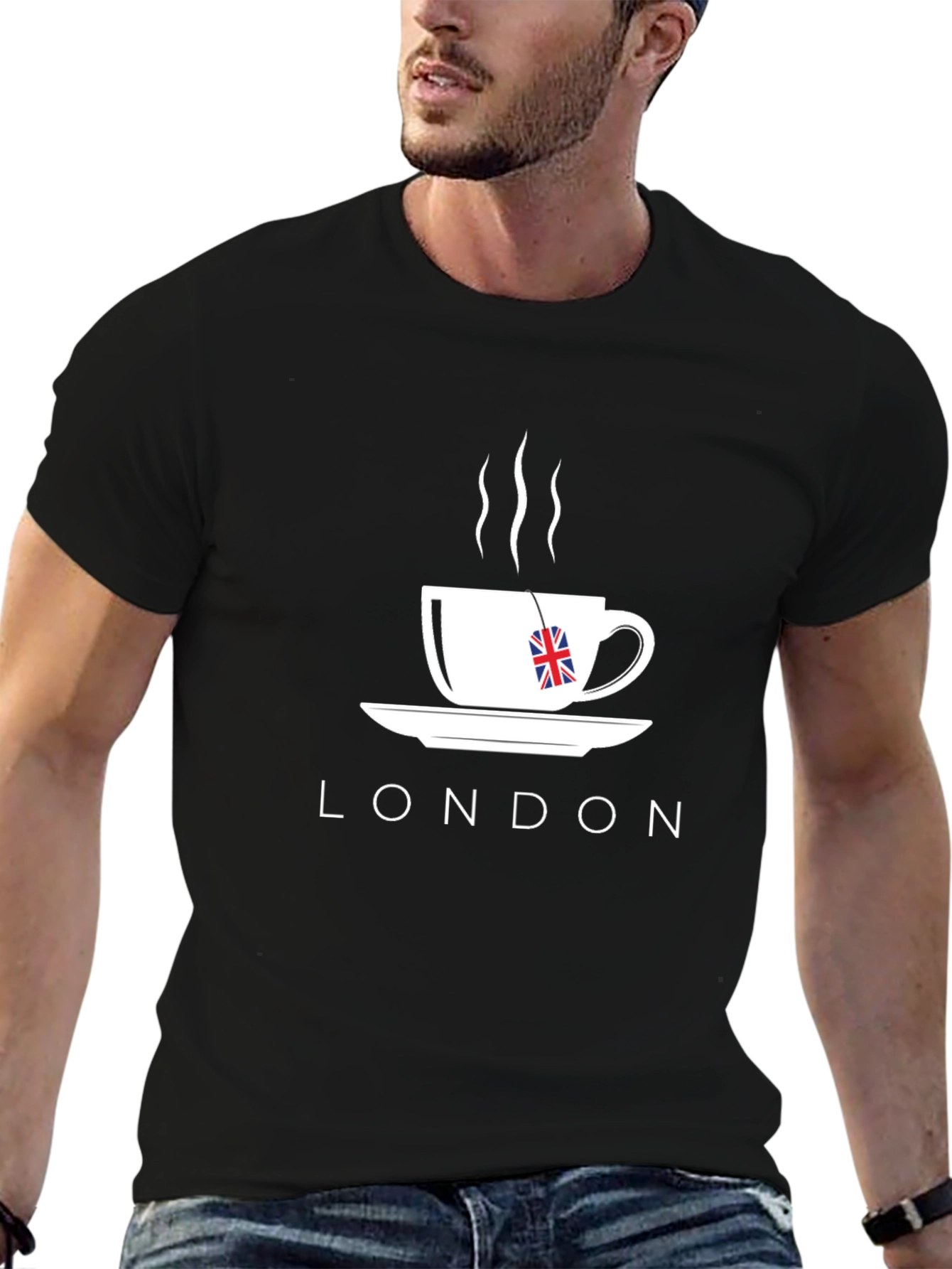 London Tea T-Shirt - Union Jack Design