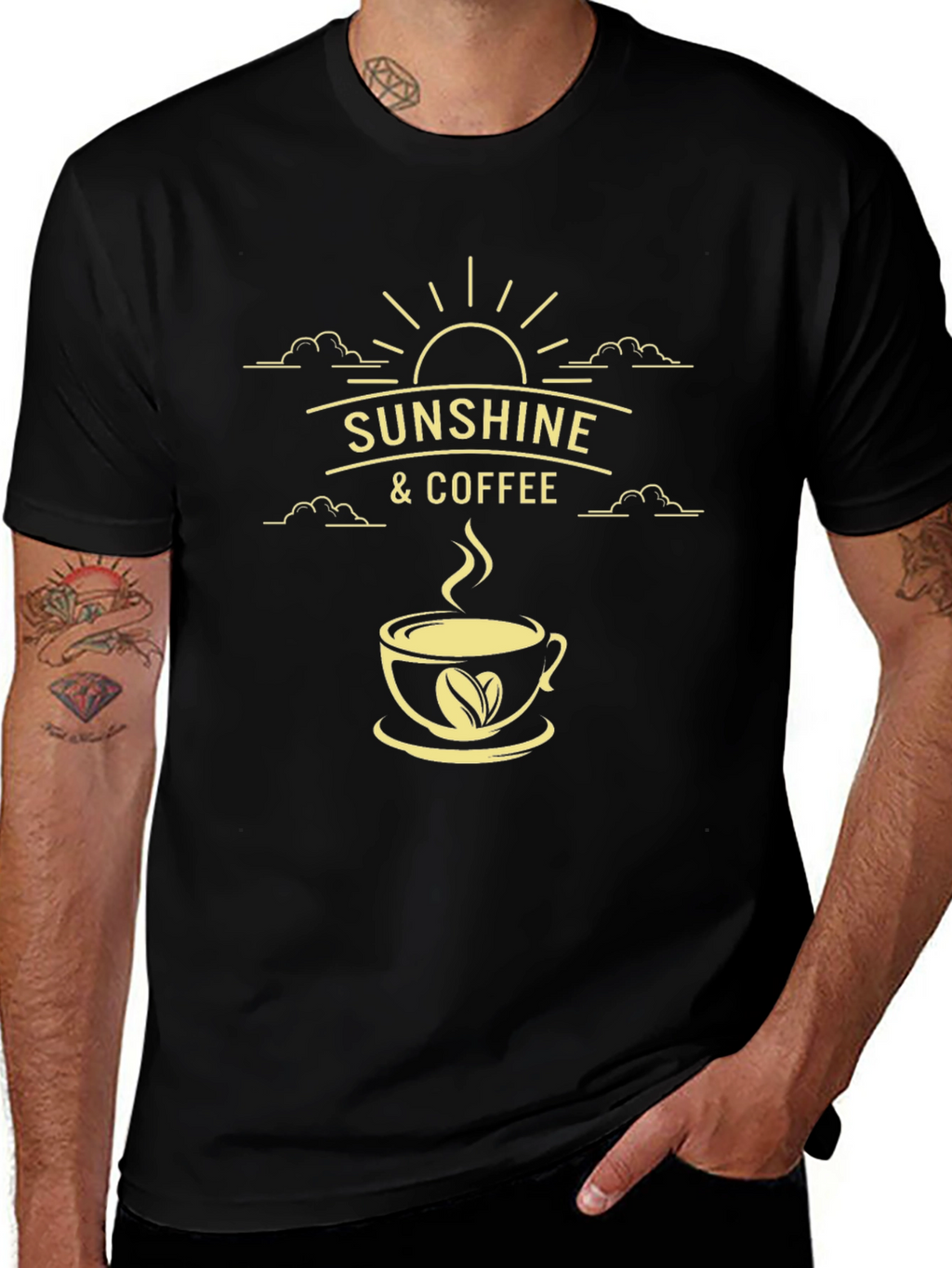Sunshine & Coffee Graphic Tee