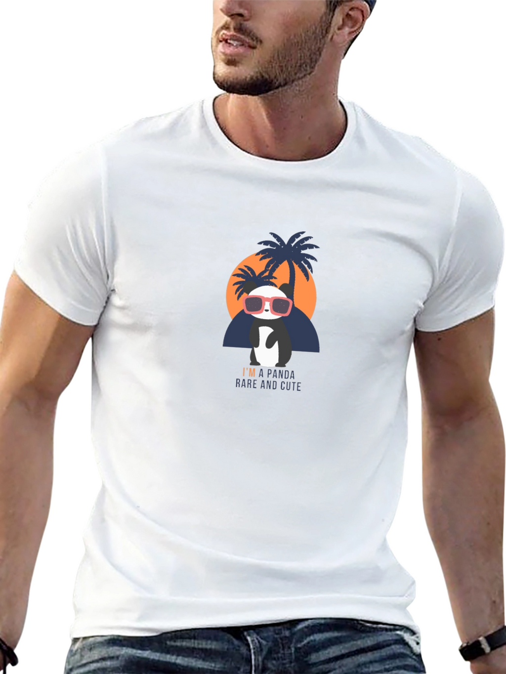 Cool Panda Graphic Tee