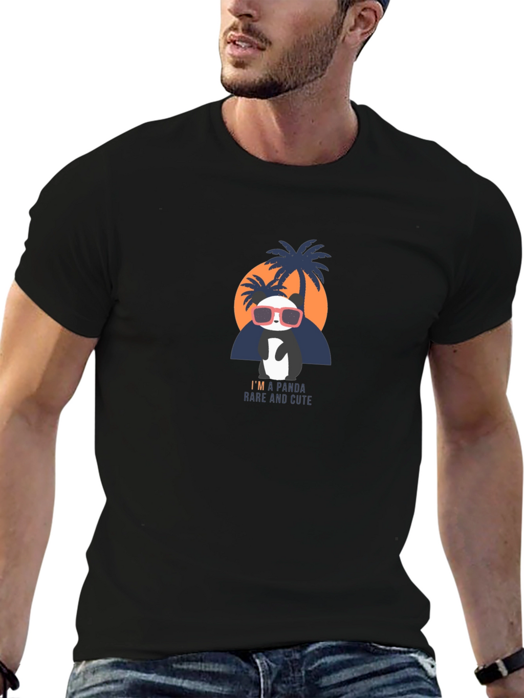 Cool Panda Graphic Tee