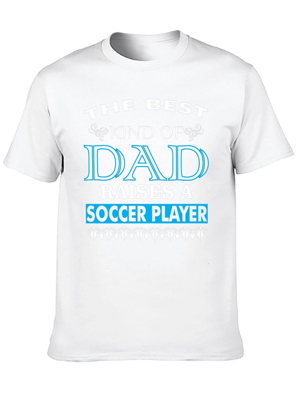 Best Dad Soccer Player T-Shirt