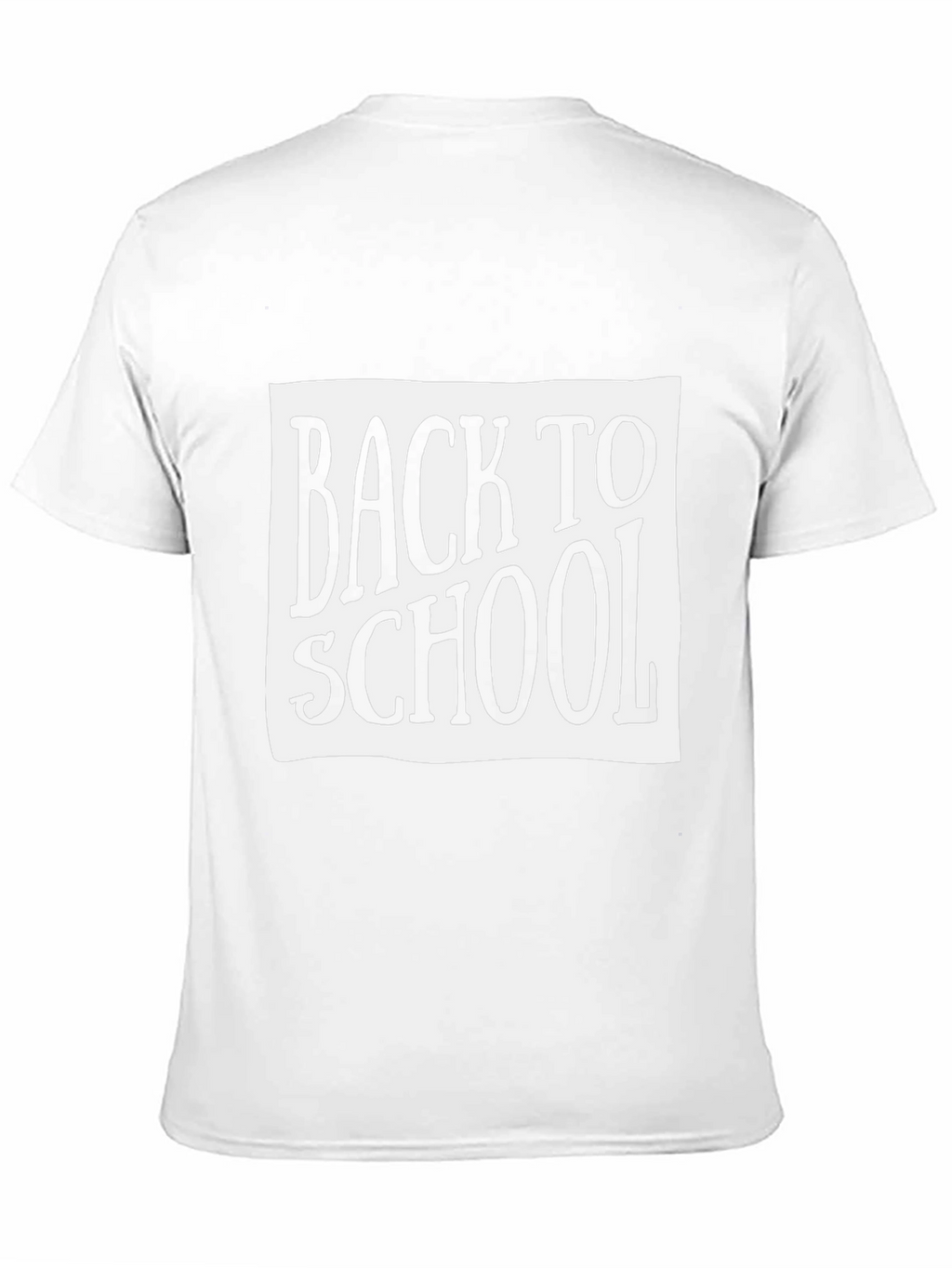 Back to School Graphic Tee - Black Cotton T-Shirt