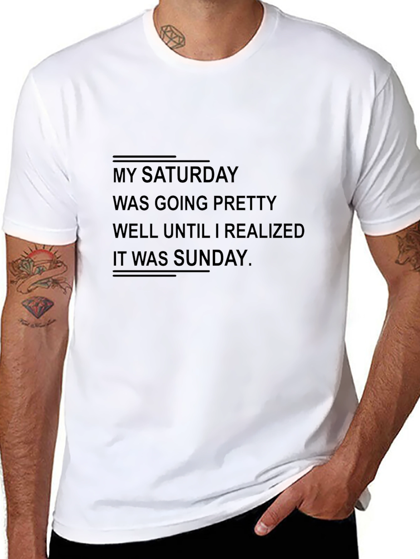 Funny My Saturday T-Shirt