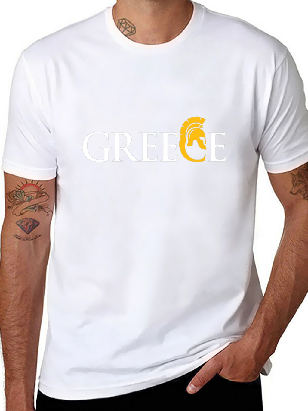 Greece Spartan Helmet T-Shirt