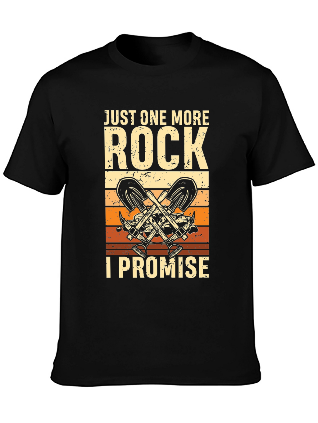 Just One More Rock - Funny Rockhound T-Shirt
