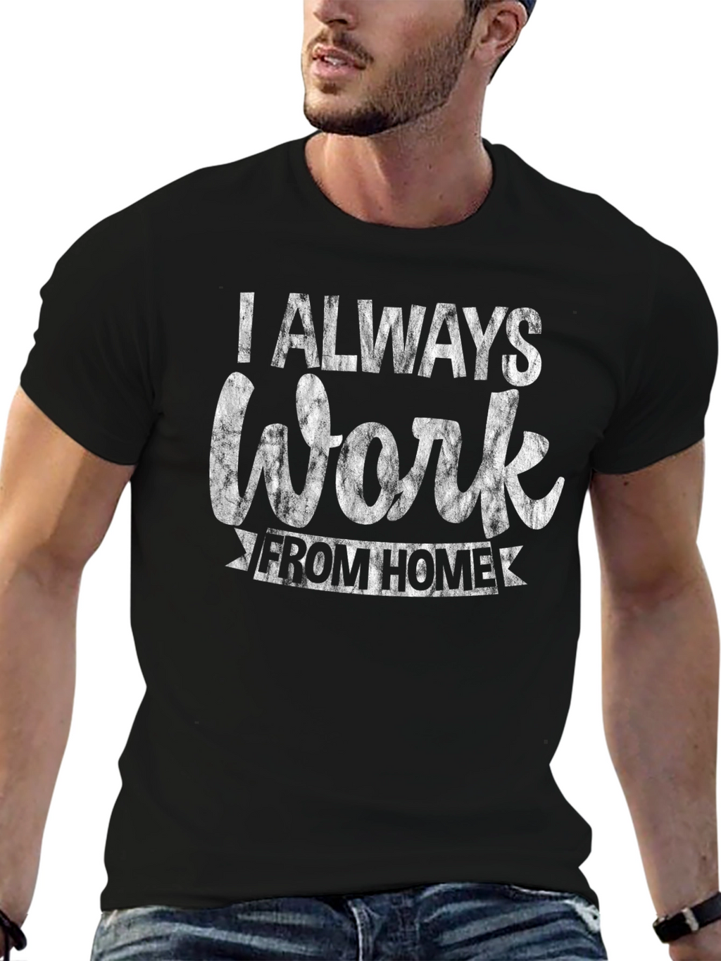 Work From Home Graphic T-Shirt