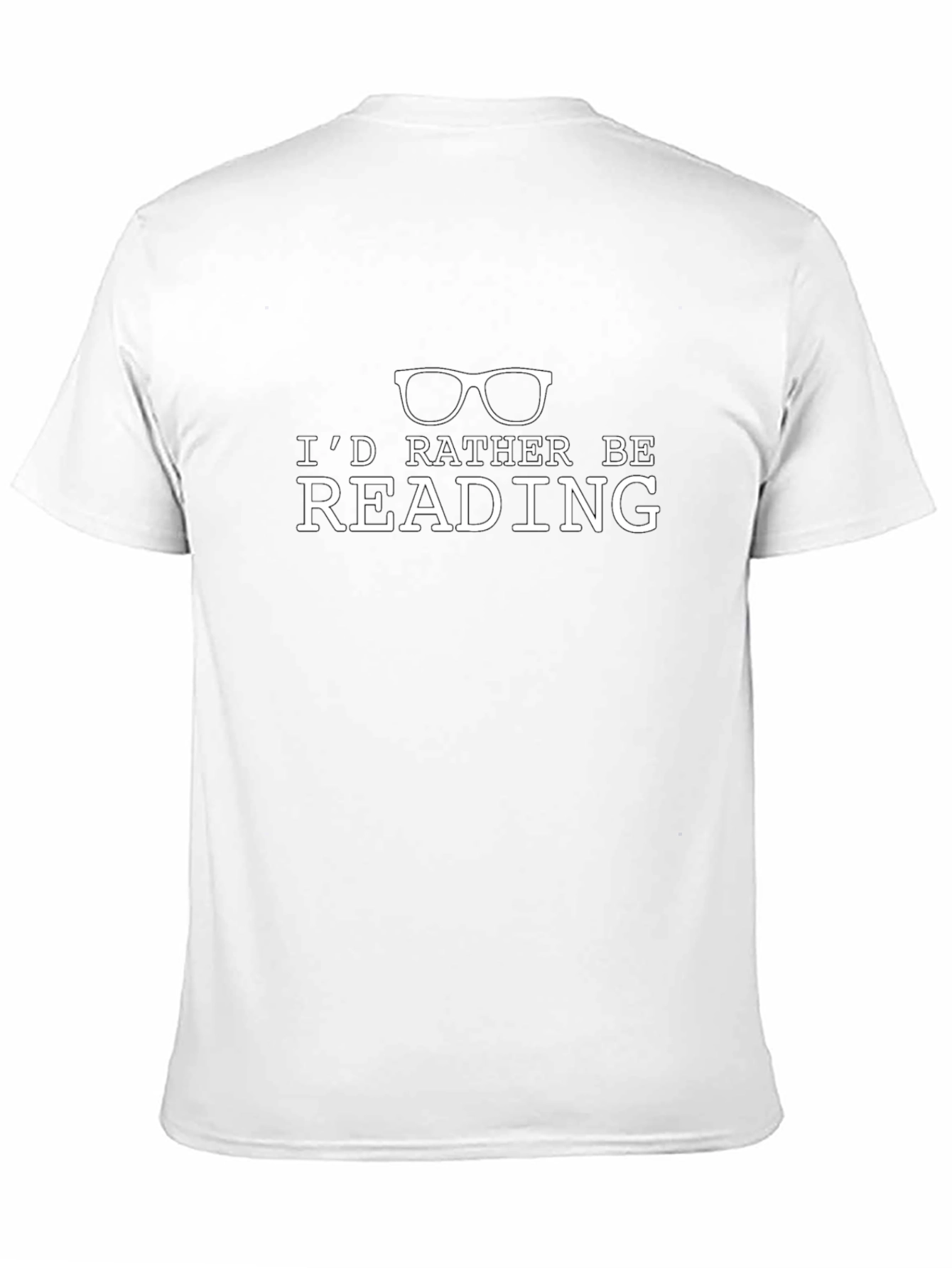 Id Rather Be Reading T-Shirt - Book Lover Tee