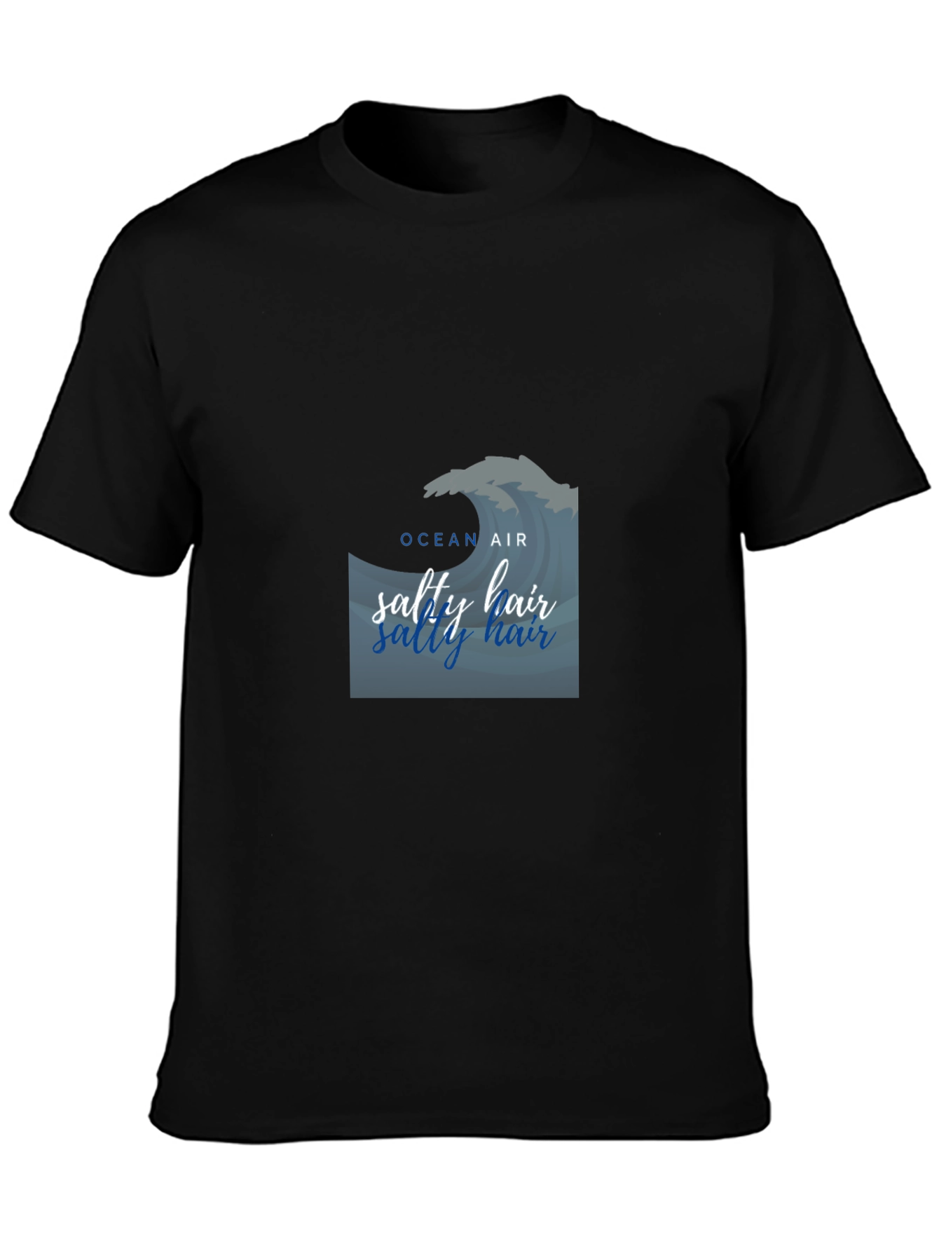 Ocean Air Salty Hair T-Shirt - Coastal Vibe Tee