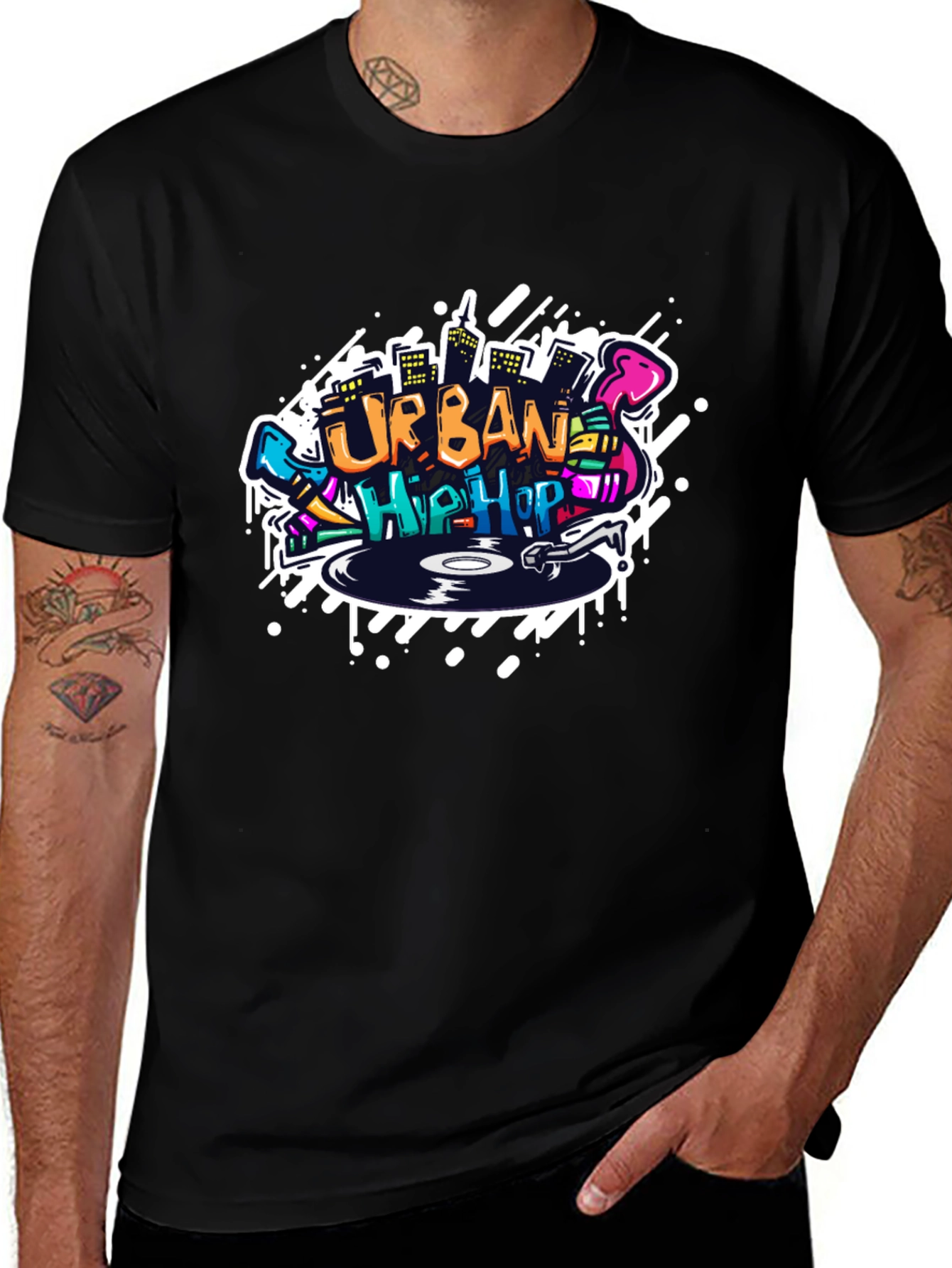 Urban Hip Hop Graphic Tee