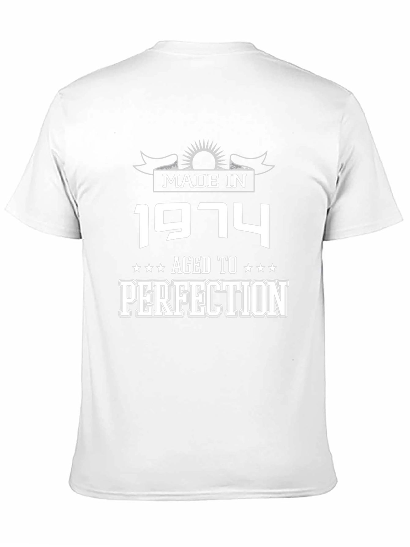 Made in 1974 Aged To Perfection Graphic T-Shirt