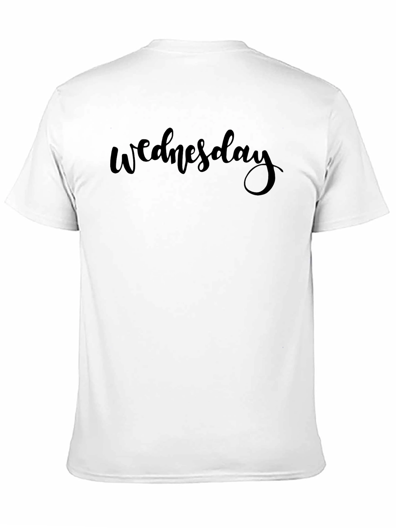 Wednesday Graphic Tee - Casual Black T-Shirt