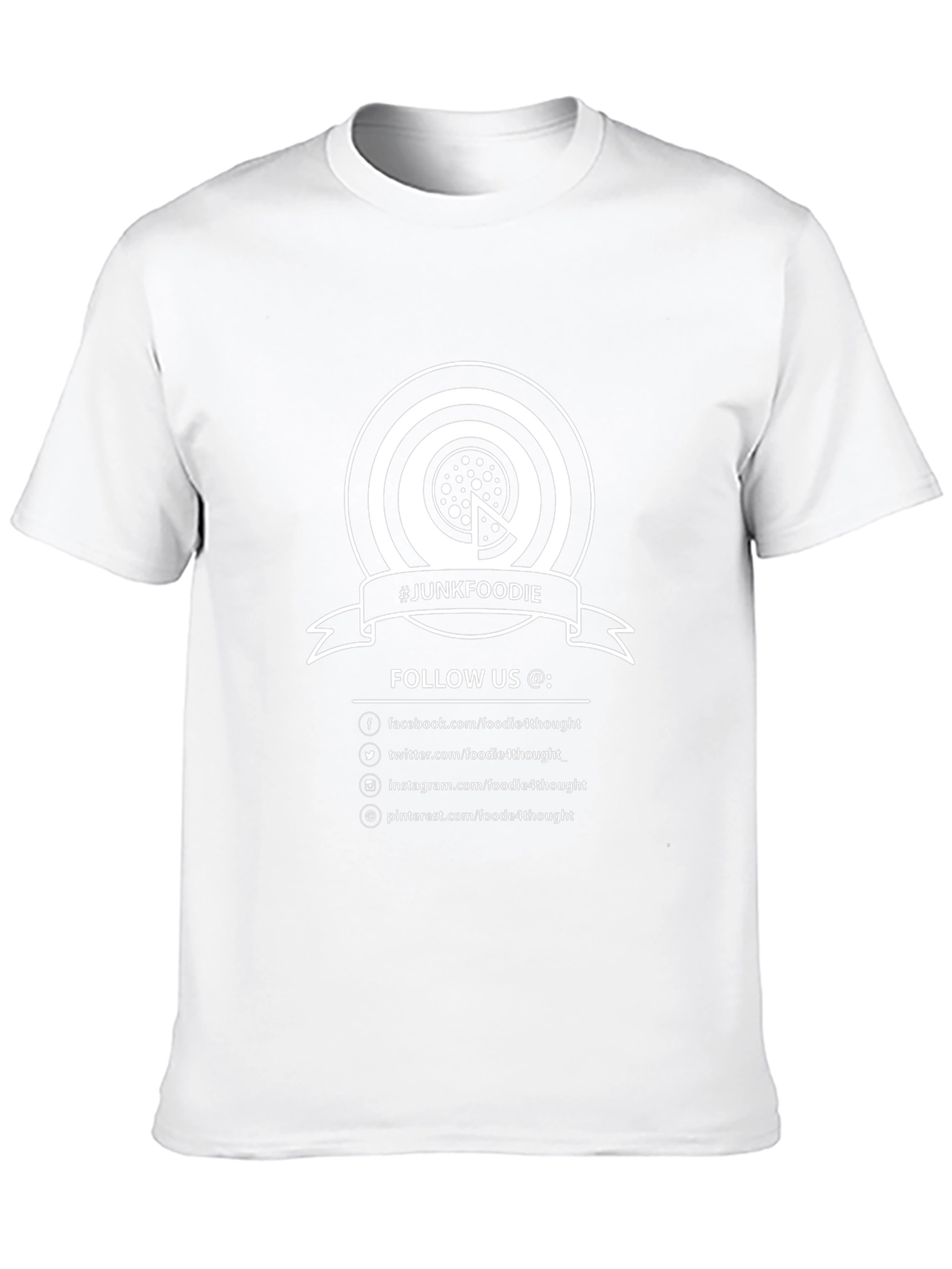 Junk Foodie T-Shirt - Social Media Inspired Design