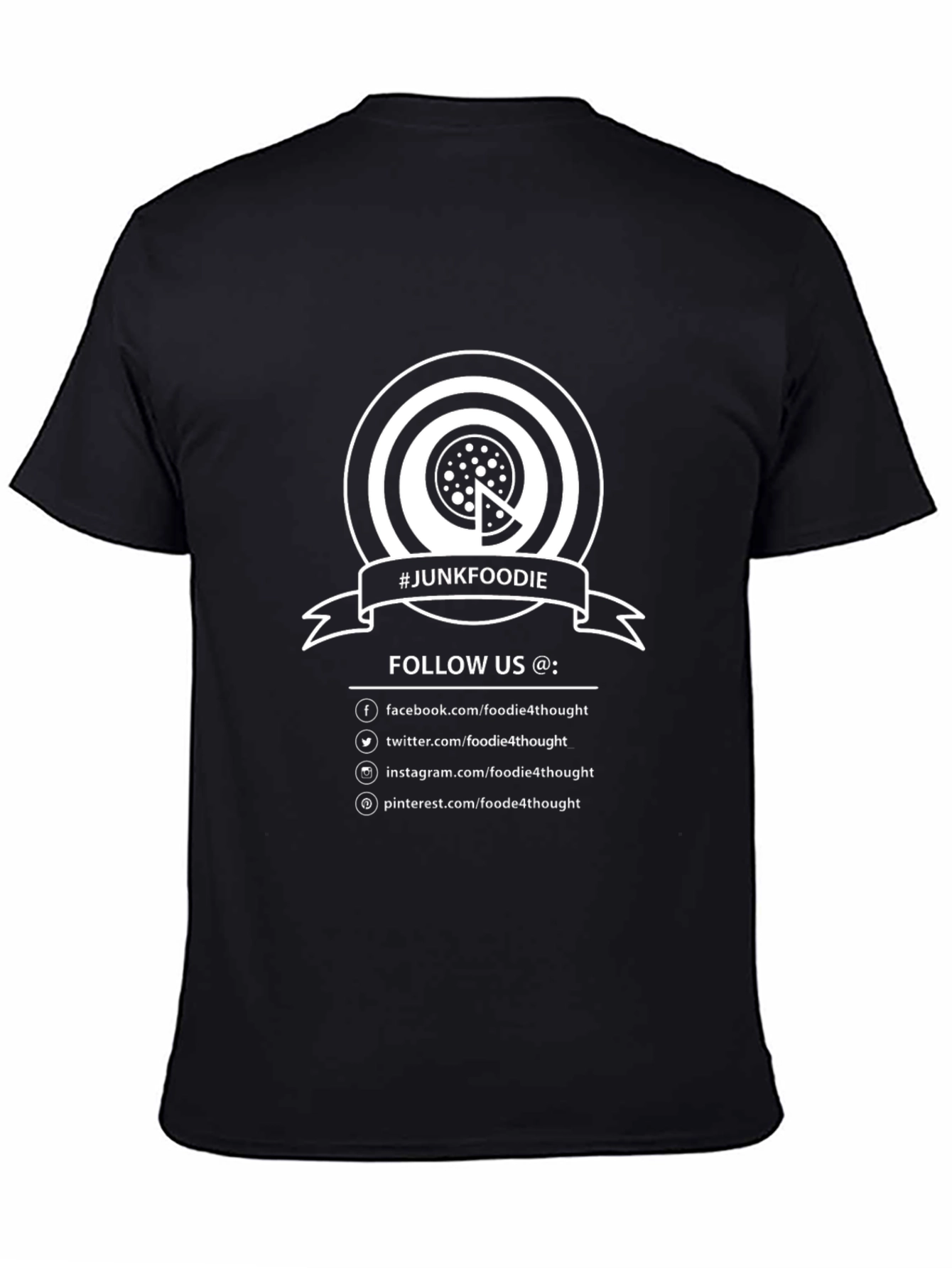 Junk Foodie T-Shirt - Social Media Inspired Design