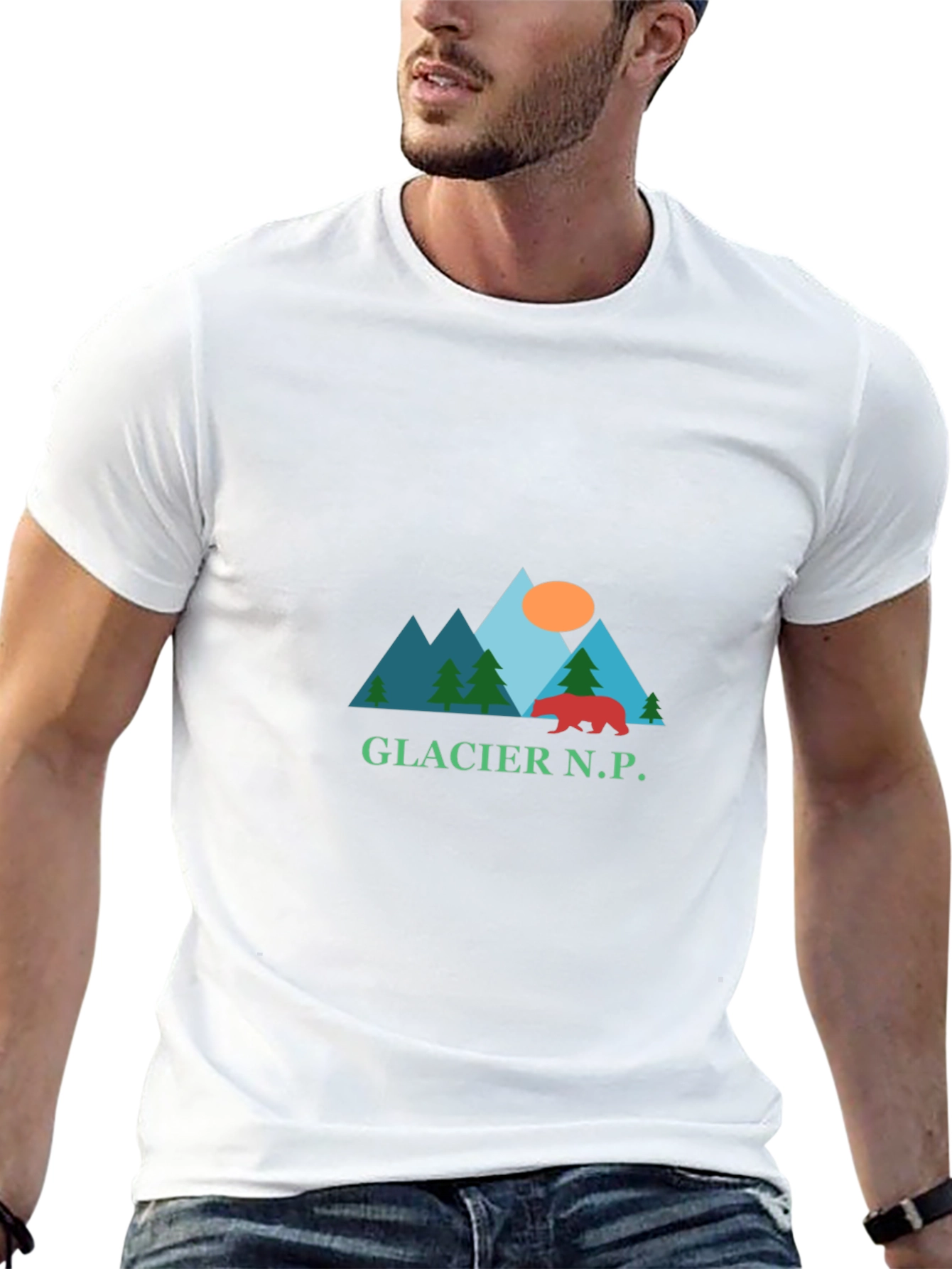 Glacier National Park Graphic Tee