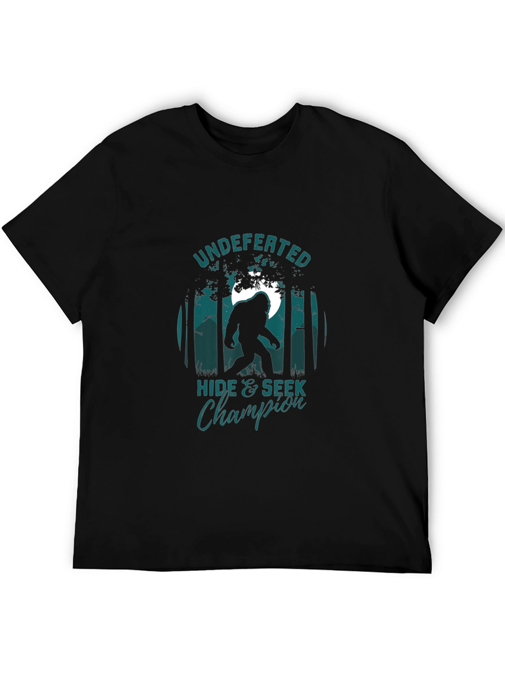 Undefeated Hide & Seek Champion Bigfoot T-Shirt