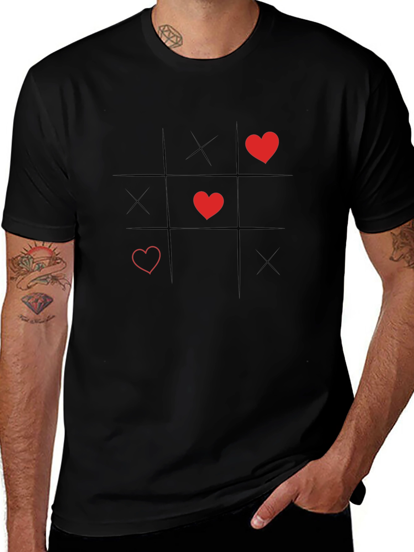 Tic-Tac-Toe Love T-Shirt