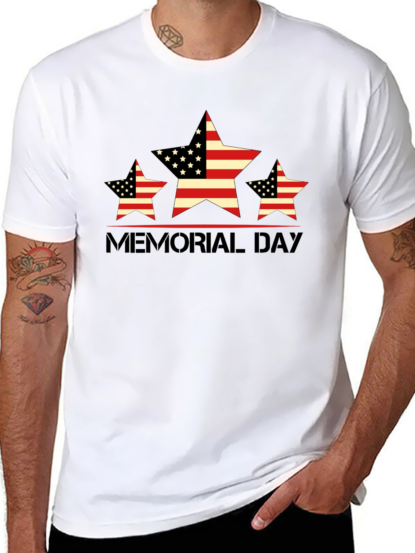 Memorial Day Stars T-Shirt