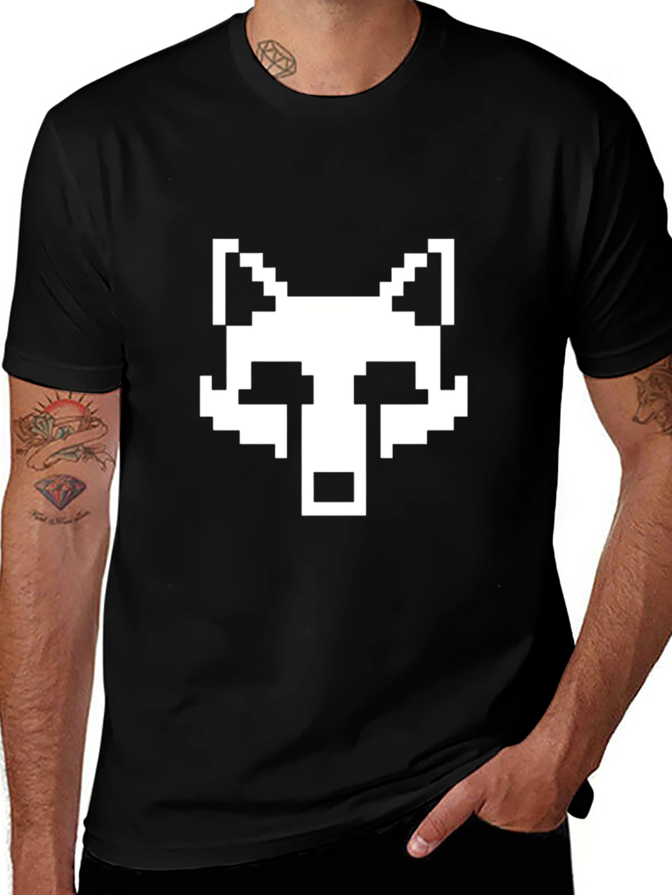Pixel Fox T-Shirt - Retro Gaming Style