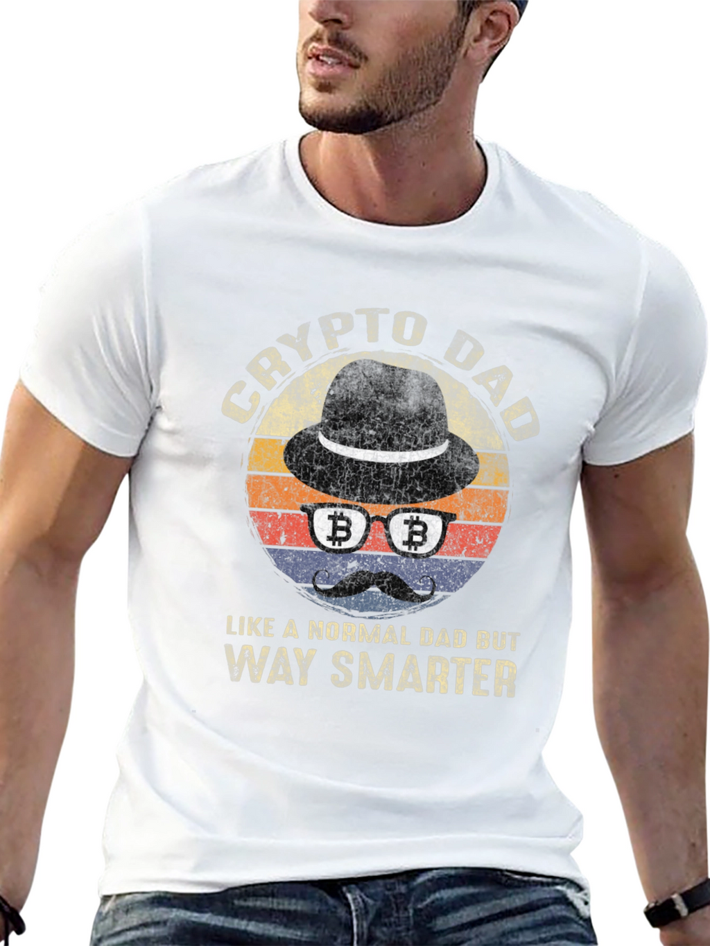 Crypto Dad Graphic Tee - Way Smarter T-Shirt