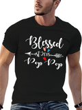 Blessed Pop Pop Est. 2018 T-Shirt