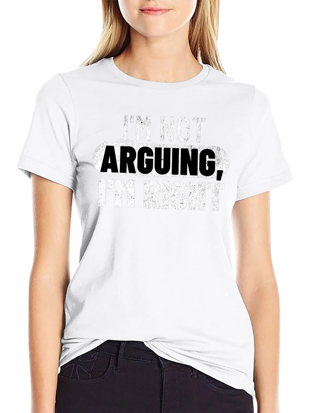 Im Not Arguing Im Right Graphic Tee