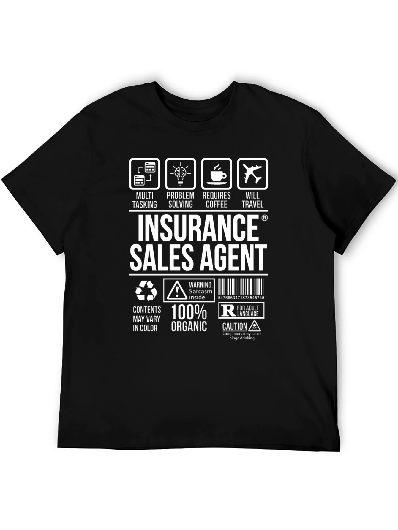 Insurance Sales Agent T-Shirt