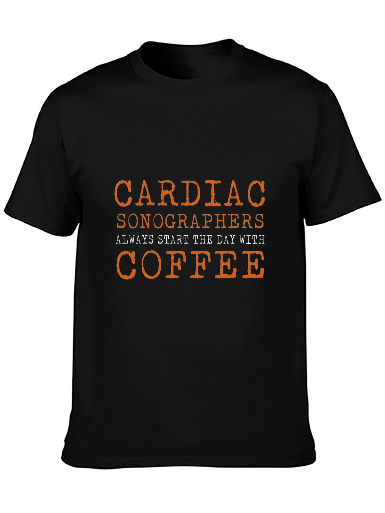 Cardiac Sonographers Coffee T-Shirt